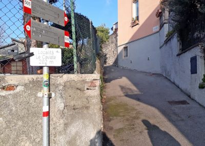 Sentiero del Viandante tappa Lecco Abbadia Lariana