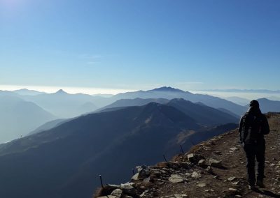 trekking escursione monte tremezzo monte crocione rifugio boffalora alpe colonno
