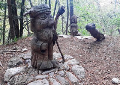 Sentiero dello Spirito del Bosco e Sentiero geologico da Canzo Gajum