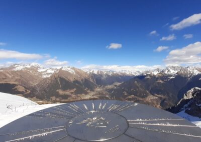 escursione invernale rifugio albani colere