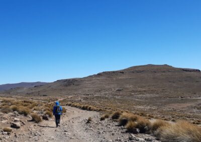 Escursione hiking Sani Pass Thabana Ntlenyana Lesotho