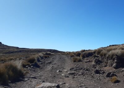 Escursione hiking Sani Pass Thabana Ntlenyana Lesotho