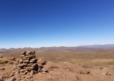 Escursione hiking Sani Pass Thabana Ntlenyana Lesotho