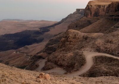 Escursione hiking Sani Pass Thabana Ntlenyana Lesotho