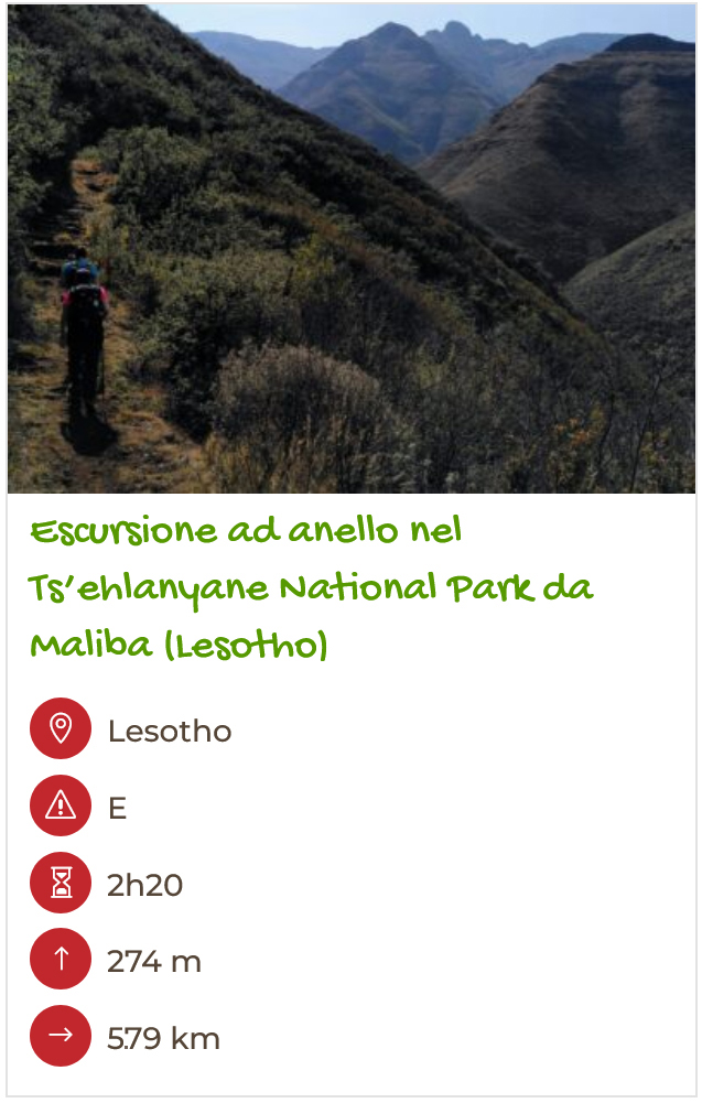 lesotho hiking maliba
